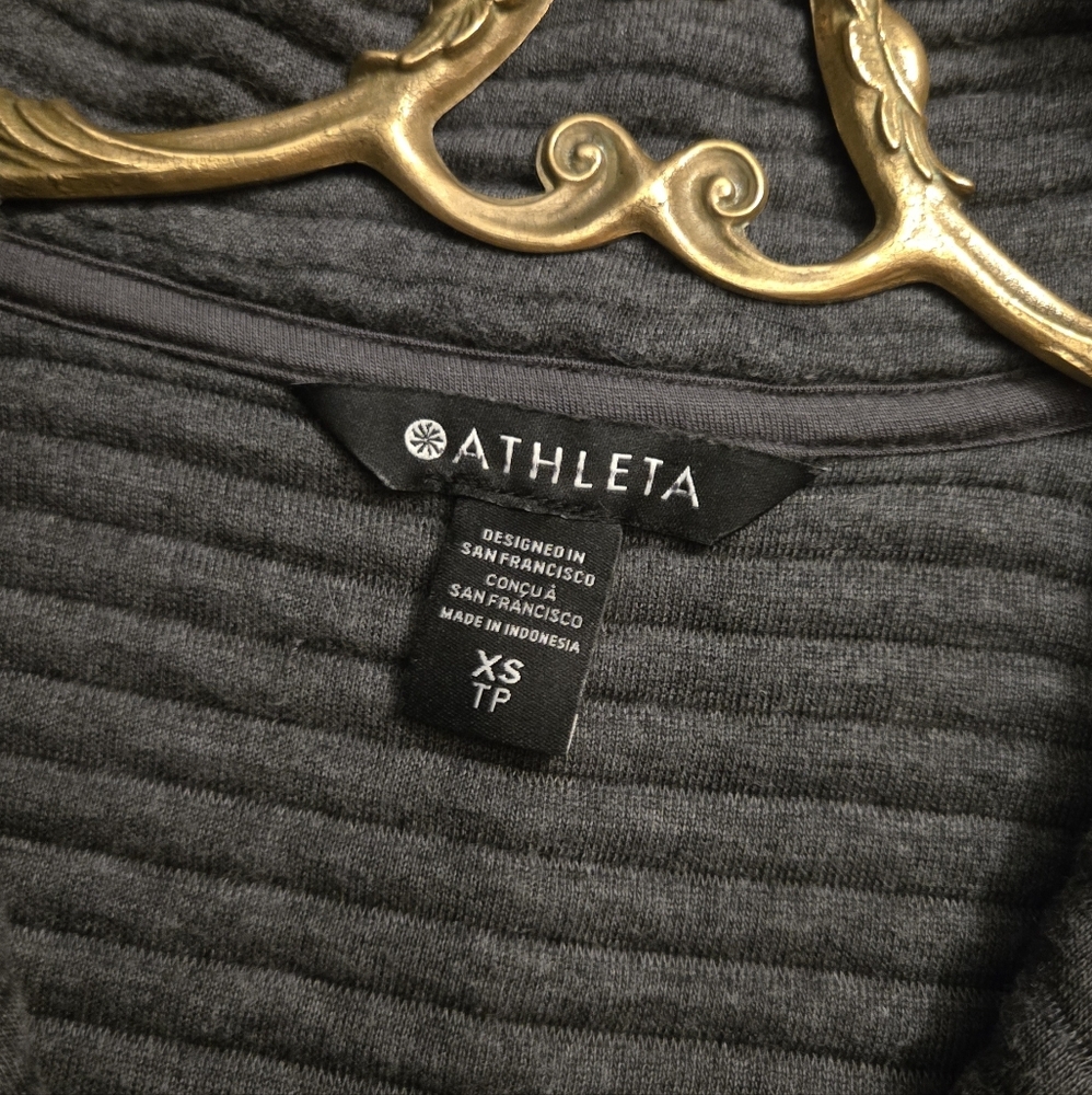 Athleta Ottoman Rib Sweatshirt - Picture 9 of 11